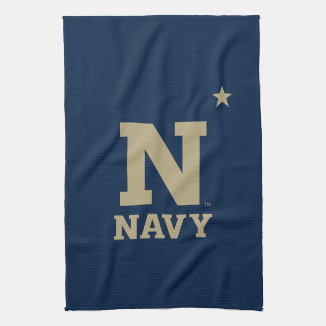 Naval Academy Logo Kitchen Towel (Vertical)
