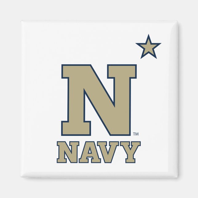 Naval Academy Logo Magnet (Front)