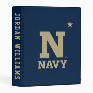Naval Academy Logo Mini Binder