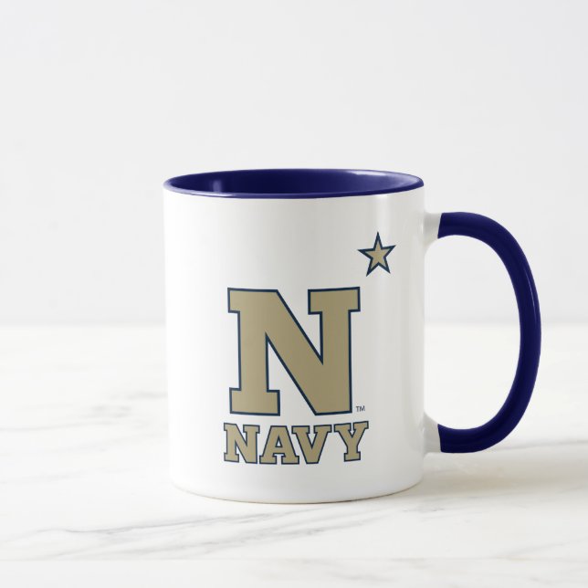 Naval Academy Logo Mug (Right)