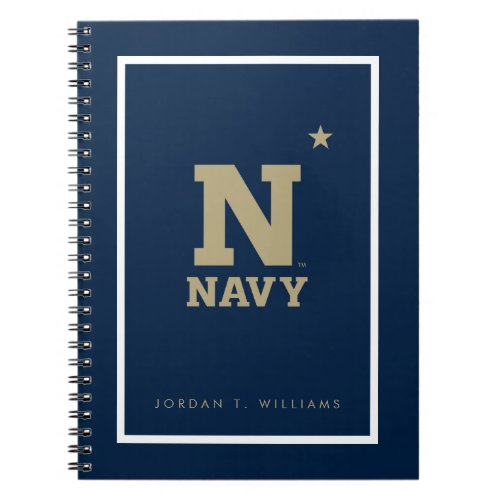 Naval Academy Logo Notebook