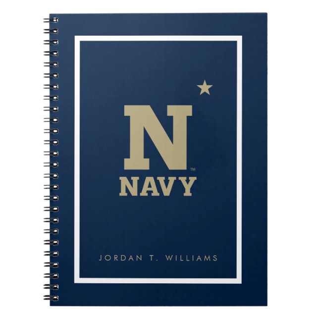Naval Academy Logo Notebook (Front)