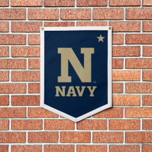 Naval Academy Logo Pennant
