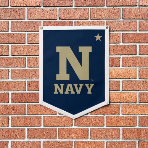 Naval Academy Logo Pennant