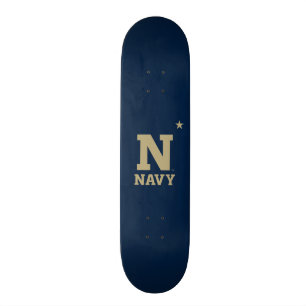 Naval Academy Logo Skateboard