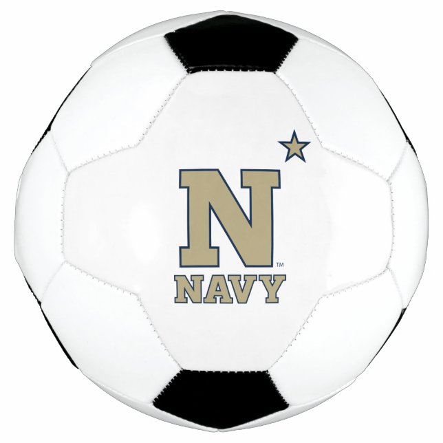 Naval Academy Logo Soccer Ball (Front)