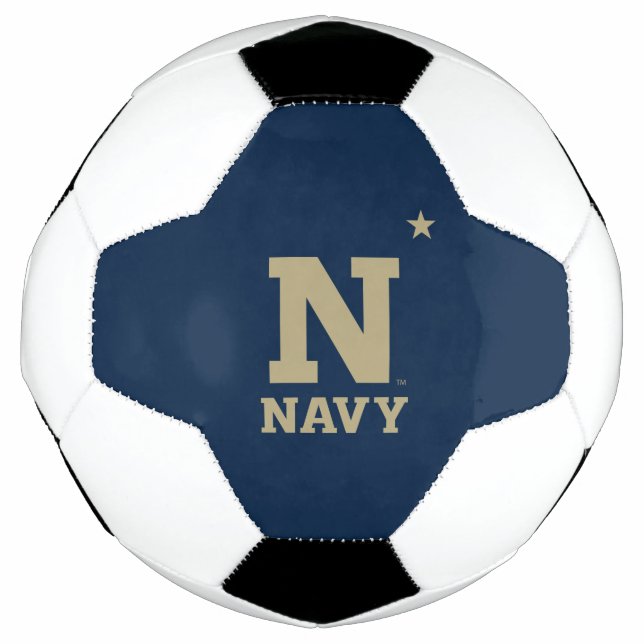 Naval Academy Logo Soccer Ball (Front)