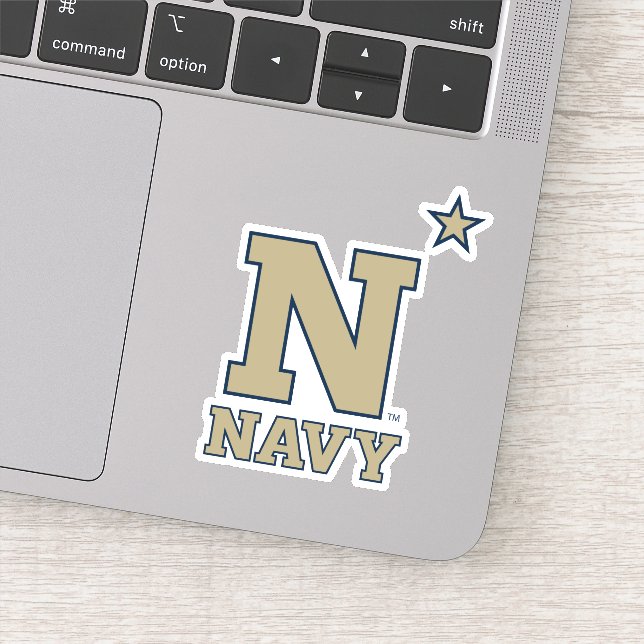 Naval Academy Logo Sticker (Detail)