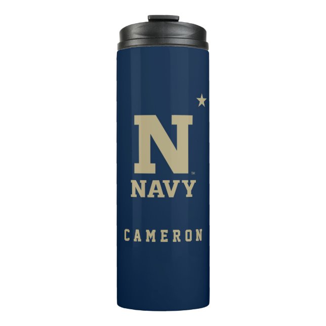 Naval Academy Logo Thermal Tumbler (Front)