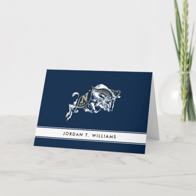 Naval Academy Midshipmen Card (Front)