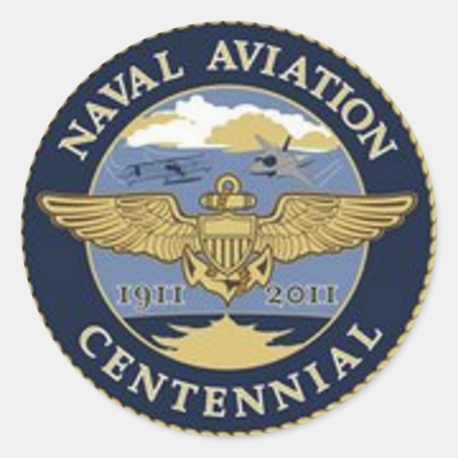 Naval Aviation Centennial Sticker (Front)
