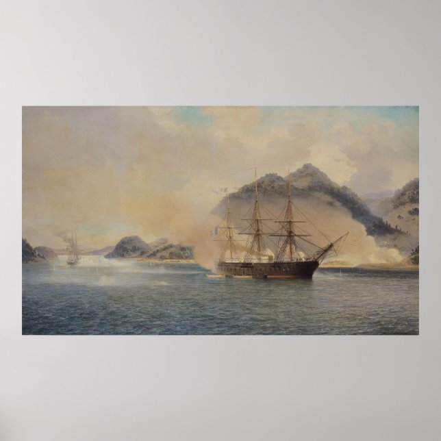 Naval Battle of the Strait of Shimonoseki Poster (Front)