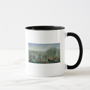 Naval Battle with the Spanish Fleet Mug