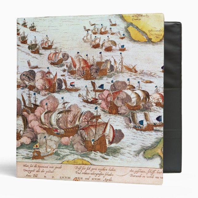 Naval Combat 3 Ring Binder (Front/Inside)