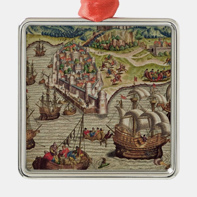 Naval Combat Metal Ornament (Front)