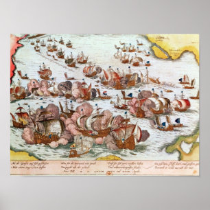 Naval Combat Poster