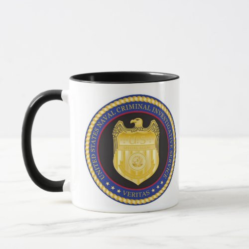 Naval Criminal Investigative Service Emblem Mug