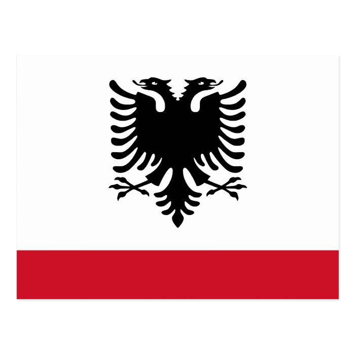 Naval Ensign Of Albania, Albania Postcards