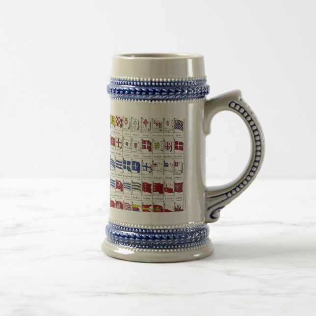 Naval Flags of the World Beer Stein (Right)