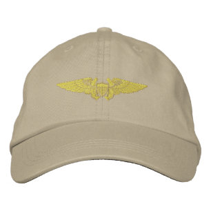 Naval Flight Officer Embroidered Baseball Hat