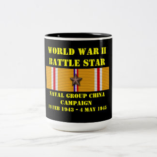 Naval Group China Campaign Two-Tone Coffee Mug