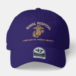 Naval Hospital Camp Lejeune North Carolina Printed 47 Brand Hat