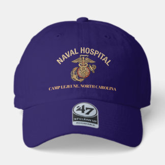 Naval Hospital Camp Lejeune North Carolina Printed 47 Brand Hat