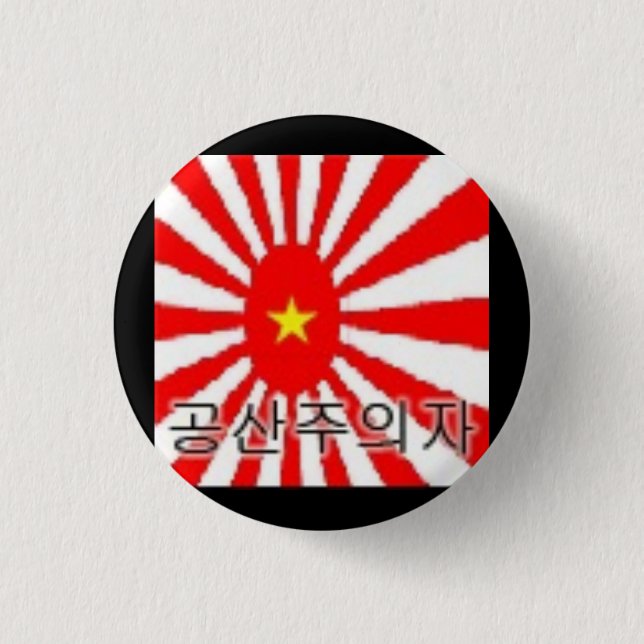Naval Japanese Political Logo Pinback Button (Front)