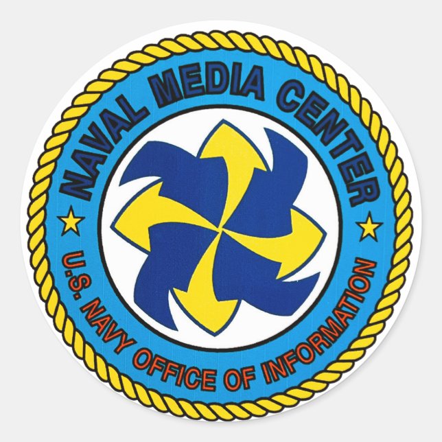 Naval Media Center Sticker (Front)