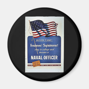 Naval Officer Magnet