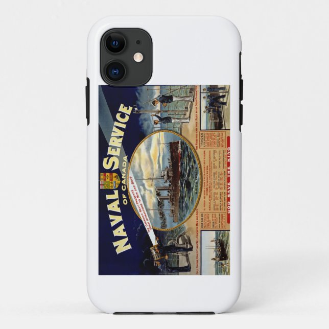 Naval Service of Canada Case-Mate iPhone Case (Back)