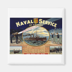 Naval Service of Canada Magnet