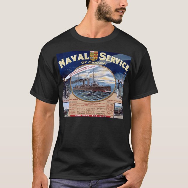 Naval Service of Canada T-Shirt (Front)