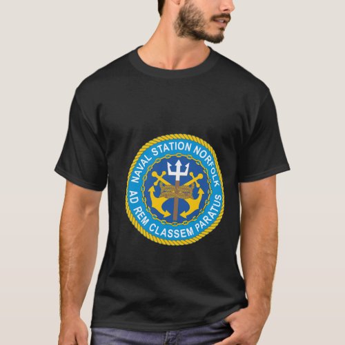 Naval Station Norfolk T_Shirt