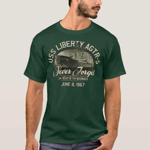 Naval USS Liberty AGTR5 1967 T_Shirt