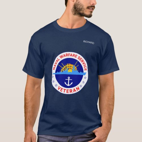 Naval warfare service veteran elegant T_Shirt