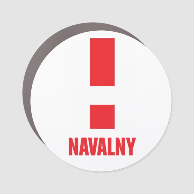 NAVALNY! CAR MAGNET (Front)