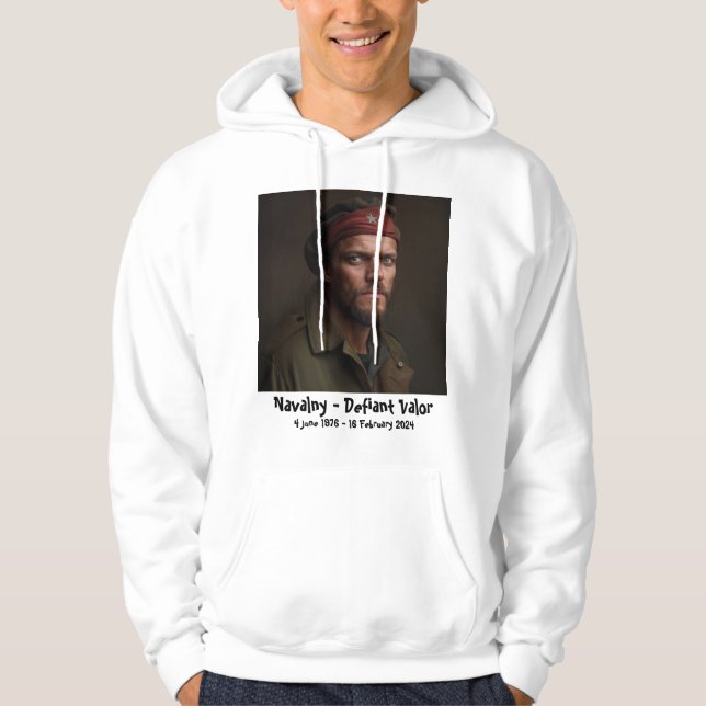 Navalny - Defiant Valor Hoodie (Front)