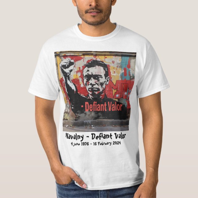 Navalny - Defiant Valor T-Shirt (Front)