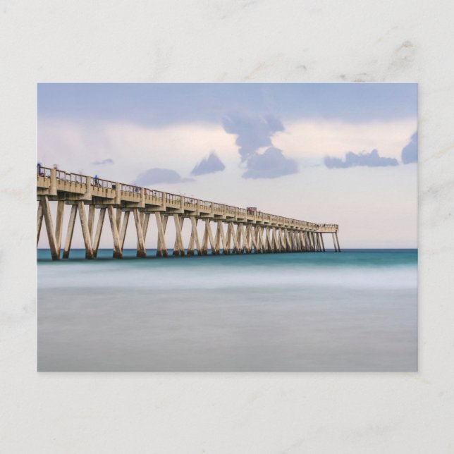 Navarre Beach Fishing Pier Postcard (Front)