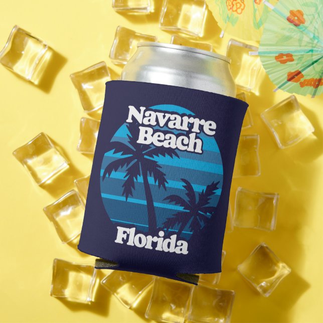Navarre Beach Florida Can Cooler (In Situ Summer)