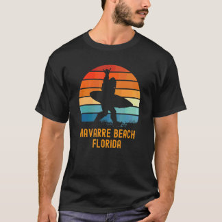 Navarre Beach Florida Sasquatch Souvenir T-Shirt