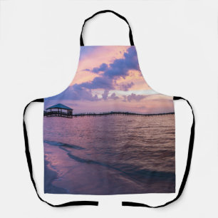 Navarre Beach Magic Hour Purple Sunset Apron