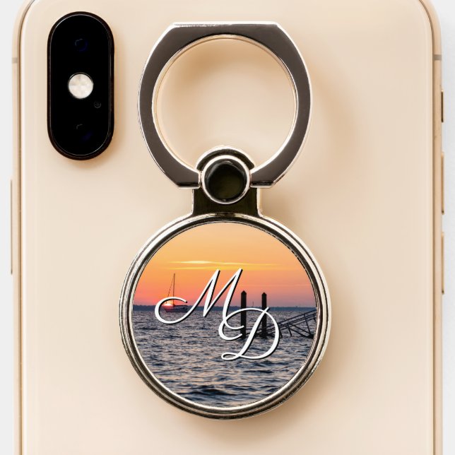 Navarre Florida Santa Rose Sunrise Phone Grip (Close Up)