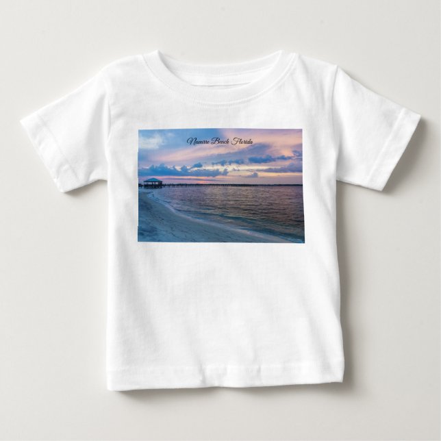Navarre Santa Rosa Sunset Baby Toddler T-shirt (Front)
