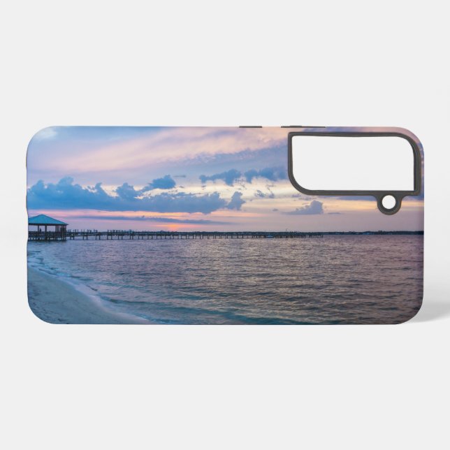 Navarre Santa Rosa Sunset Samsung Galaxy Case (Back Horizontal)
