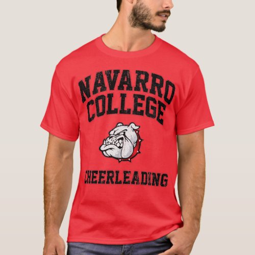 Navarro Bulldogs Cheerleading Variant T_Shirt