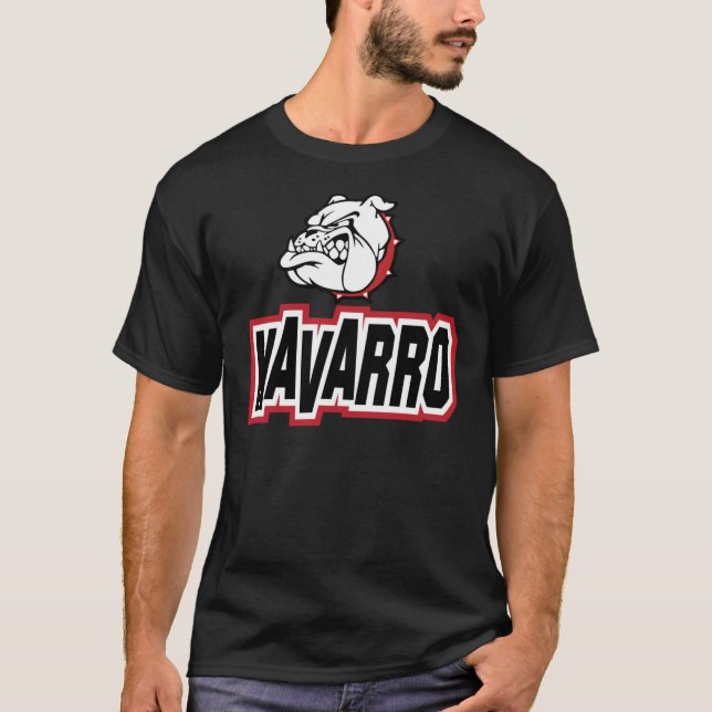 Navarro Cheer Logo   T-Shirt (Front)