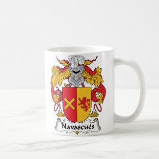 Navascues Family Crest Coffee Mug