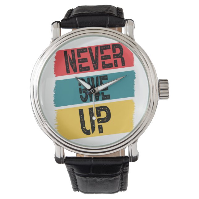 naver give up do hard work. watch (Front)